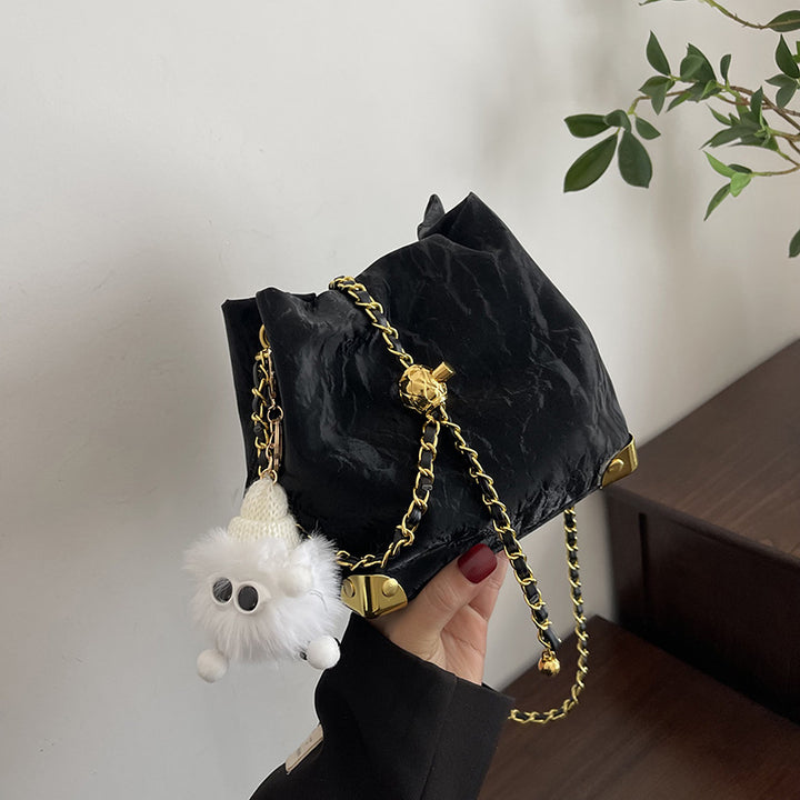 Pleated Evening Clutch Bag for Women