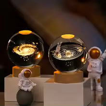 CrystalGlow™ LED Night Lamp