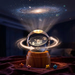 Load image into Gallery viewer, Crystal Ball Night Light – Decorative LED Lamp