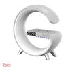 G-Shaped Smart LED Lamp – Wireless Charger & Bluetooth Speaker (Premium)